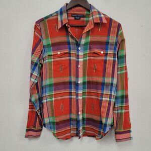 Ralph Lauren Multicolor Plaid Button Down Shirt